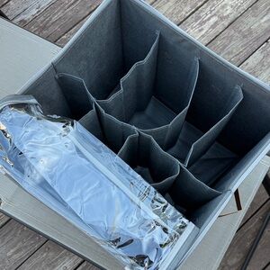 Gray Home Shoe Storage Organizer